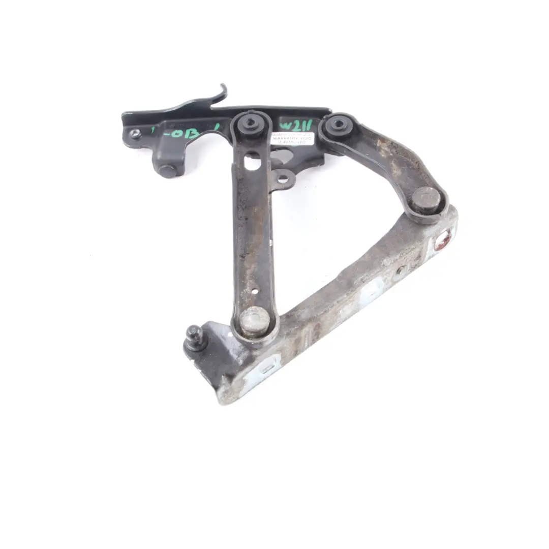 Mercedes W211 W220 Hinge Right O/S Bonnet Obsidian Black - 197 - SKU A2118800428-OB - Part number A2118800428
