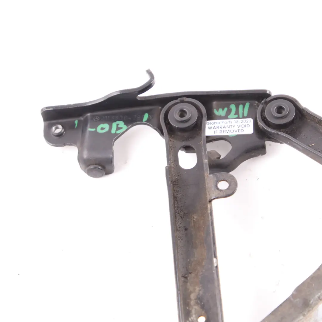 Mercedes W211 W220 Hinge Right O/S Bonnet Obsidian Black - 197 - SKU A2118800428-OB - Part number A2118800428