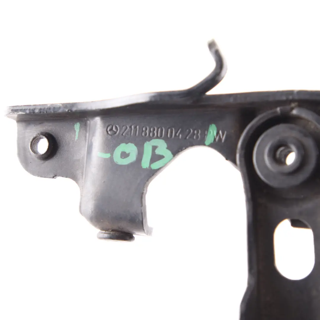 Mercedes W211 W220 Hinge Right O/S Bonnet Obsidian Black - 197 - SKU A2118800428-OB - Part number A2118800428