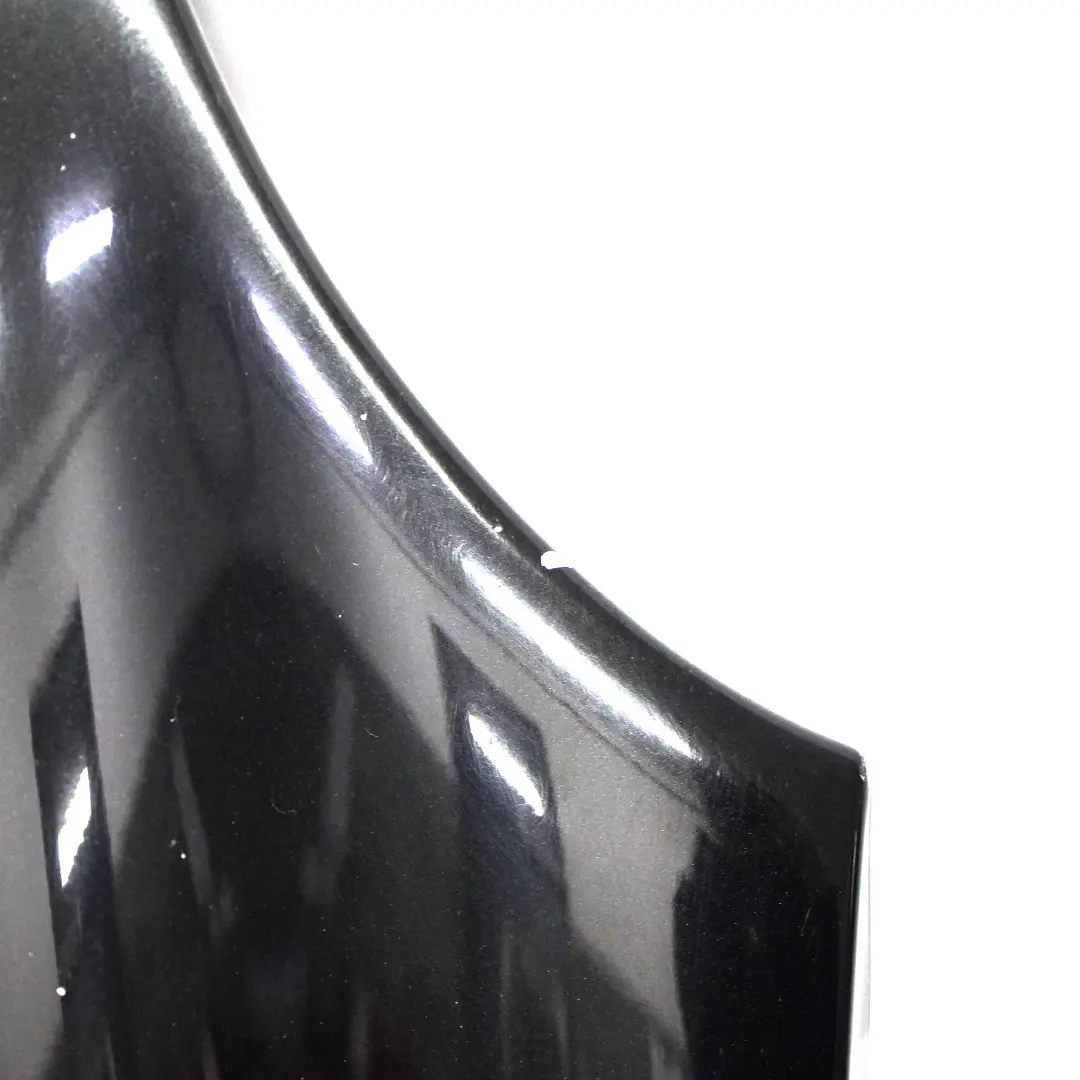 Mercedes W211 Hood Bonnet Trim Panel Covering Obsidian Black Metallic - 197 - SKU A2118800457-OB - Part number A2118800457
