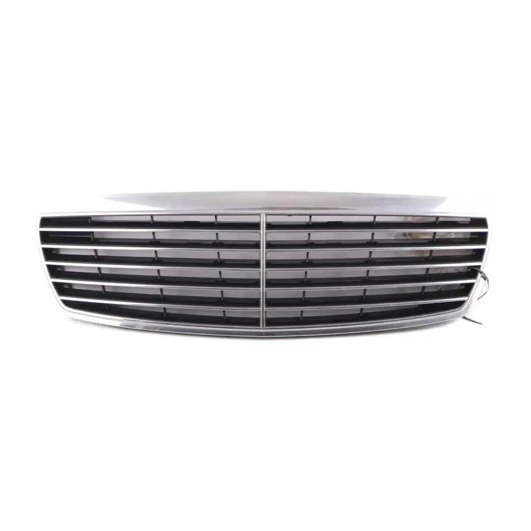 Front Hood Bonnet Radiator Grille Beam Cover Chrome to Mercedes W211 with Part number A2118800583 Mercedes W211 Front Hood Bonnet Radiator Grille Beam Cover Chrome - SKU A2118800583-1 - Part number A2118800583