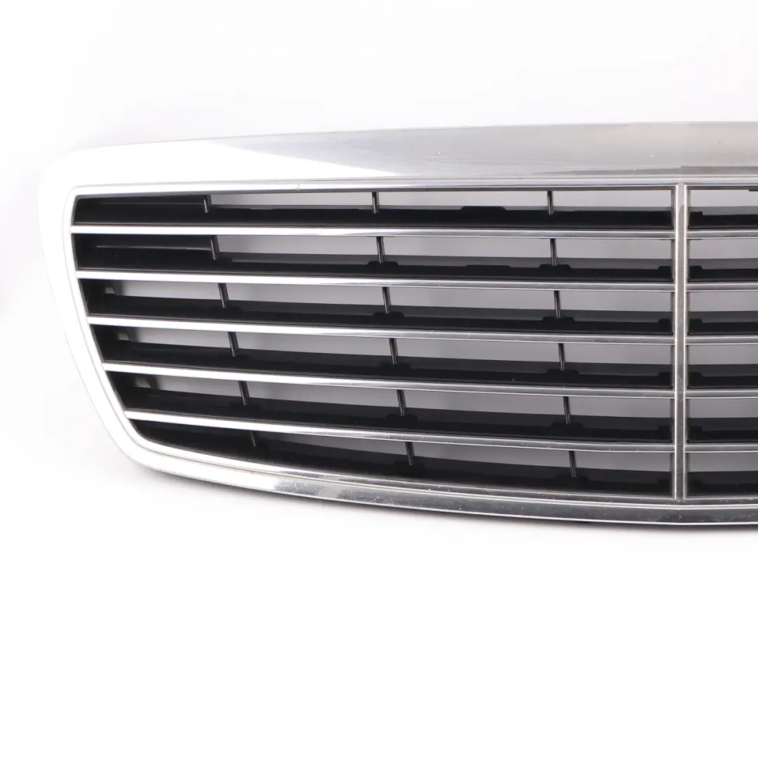 Front Hood Bonnet Radiator Grille Beam Cover Chrome to Mercedes W211 with Part number A2118800583 Mercedes W211 Front Hood Bonnet Radiator Grille Beam Cover Chrome - SKU A2118800583-1 - Part number A2118800583
