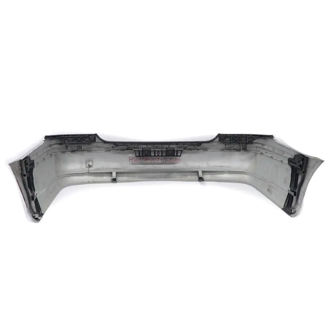 Bumper Trim Panel Brilliant Silver Metallic - 744 to Mercedes W211 Rear with Part number A2118800740 Mercedes W211 Rear Bumper Trim Panel Brilliant Silver Metallic - 744 - SKU A2118800740-BRS - Part number A2118800740