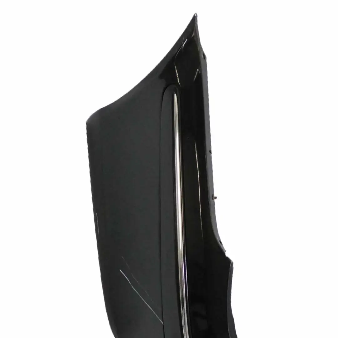 Bumper Trim Panel Cover Melanite Black Metallic - 185 to Mercedes W211 Rear with Part number A2118800740 Mercedes W211 Rear Bumper Trim Panel Cover Melanite Black Metallic - 185 - SKU A2118800740-MEB - Part number A2118800740