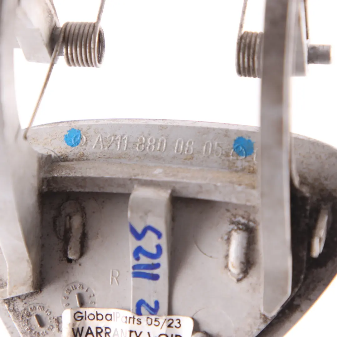 Headlight Washer Cover Cap Right O/S Brillantsilber to Mercedes W211 with Part number A2118800805 Mercedes W211 Headlight Washer Cover Cap Right O/S Brillantsilber - SKU A2118800805-BRS - Part number A2118800805