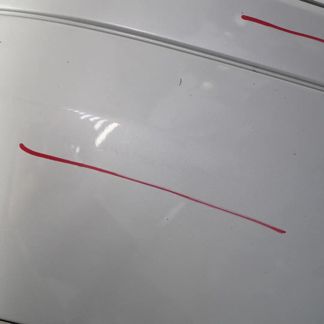 Bumper Mercedes S211 Estate Trim Panel Brilliant Silver Metallic - 744 to Rear with Part number A2118801283 Rear Bumper Mercedes S211 Estate Trim Panel Brilliant Silver Metallic - 744 - SKU A2118801283-BS - Part number A2118801283