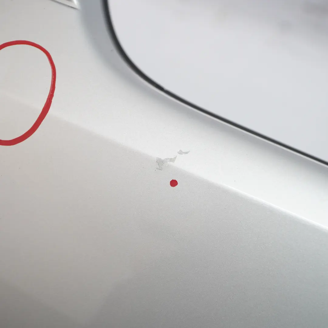 Bumper Mercedes S211 Estate Trim Panel Brilliant Silver Metallic - 744 to Rear with Part number A2118801283 Rear Bumper Mercedes S211 Estate Trim Panel Brilliant Silver Metallic - 744 - SKU A2118801283-BS - Part number A2118801283