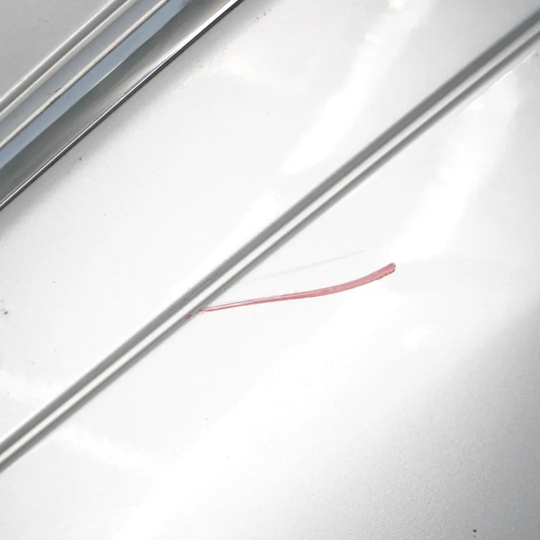 Bumper Mercedes S211 Estate Trim Panel Brilliant Silver Metallic - 744 to Rear with Part number A2118801283 Rear Bumper Mercedes S211 Estate Trim Panel Brilliant Silver Metallic - 744 - SKU A2118801283-BS - Part number A2118801283