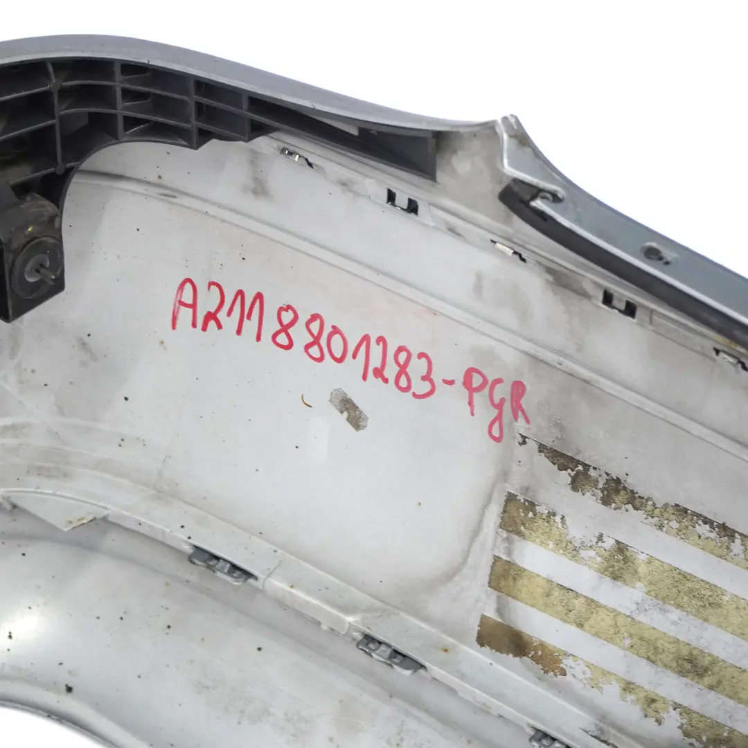 Rear Bumper Mercedes S211 Estate Trim Panel Perlite Grey Metallic - 747 - SKU A2118801283-PGR - Part number A2118801283