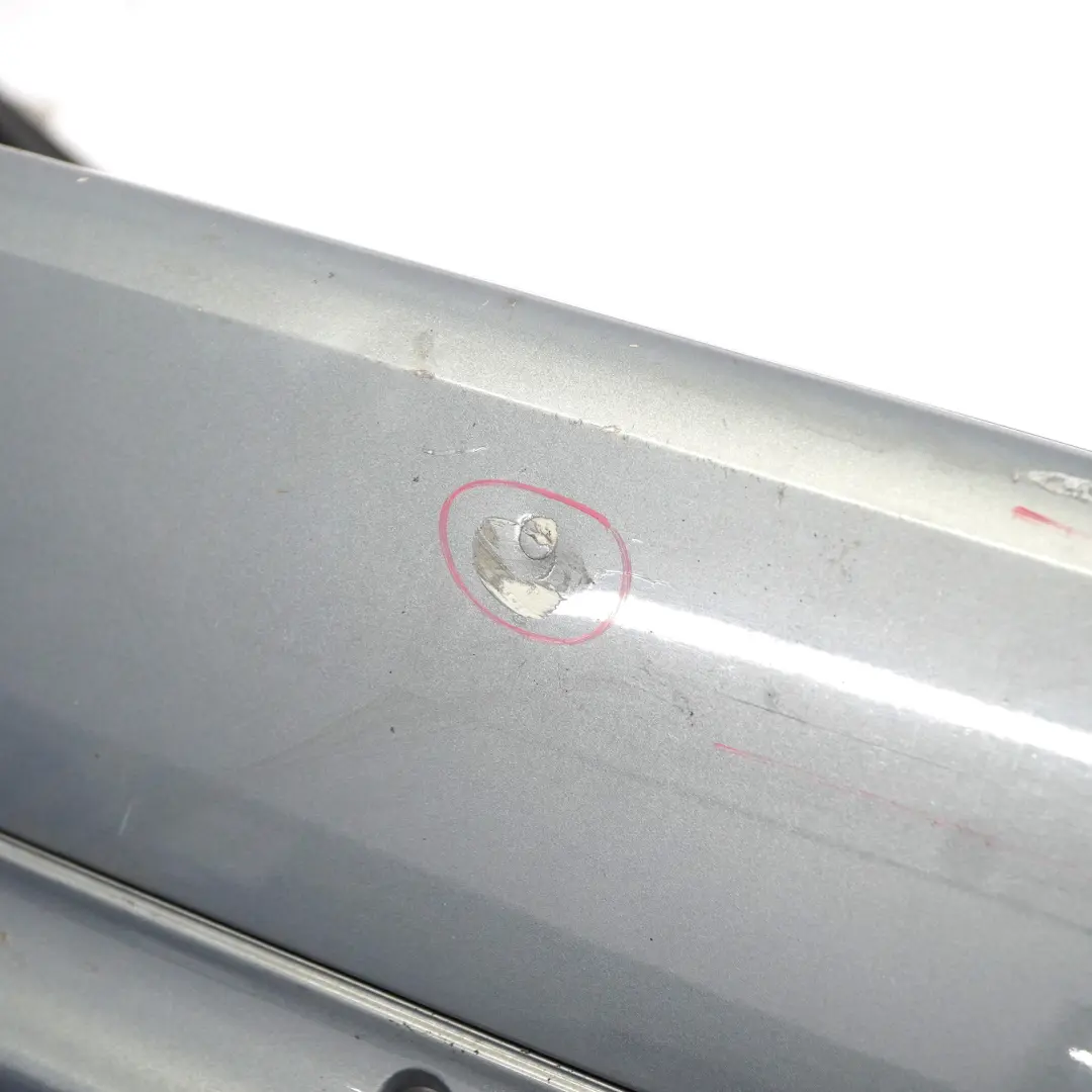 Bumper Mercedes S211 Estate Trim Panel Perlite Grey Metallic - 747 to Rear with Part number A2118801283 Rear Bumper Mercedes S211 Estate Trim Panel Perlite Grey Metallic - 747 - SKU A2118801283-PGR - Part number A2118801283