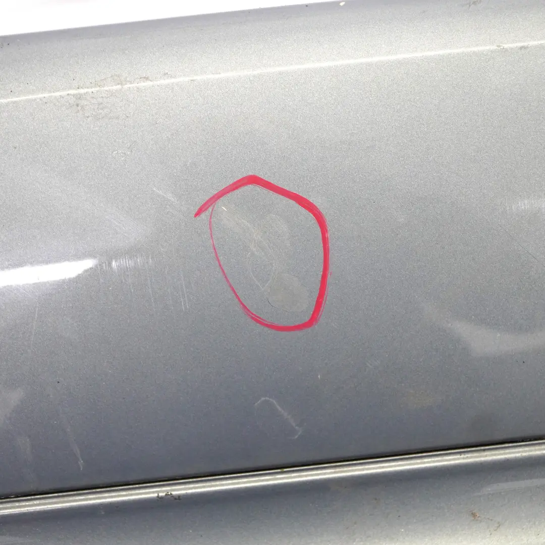 Rear Bumper Mercedes S211 Estate Trim Panel Perlite Grey Metallic - 747 - SKU A2118801283-PGR - Part number A2118801283