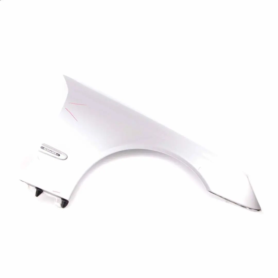 Front Right O/S Side Panel Wing Fender Brilliant Silver - 744U to Mercedes W211 with Part number A2118801418 Mercedes W211 Front Right O/S Side Panel Wing Fender Brilliant Silver - 744U - SKU A2118801418-BRS - Part number A2118801418