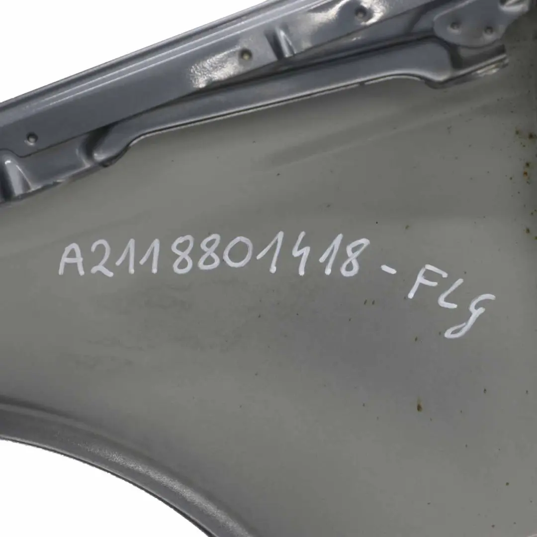 Mercedes W211 Panel lateral delantero derecho Guardabarros Flint Grey - 368 - SKU A2118801418-FLG - Número de pieza A2118801418
