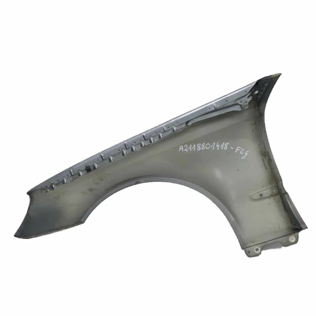 Mercedes W211 Panel lateral delantero derecho Guardabarros Flint Grey - 368 - SKU A2118801418-FLG - Número de pieza A2118801418