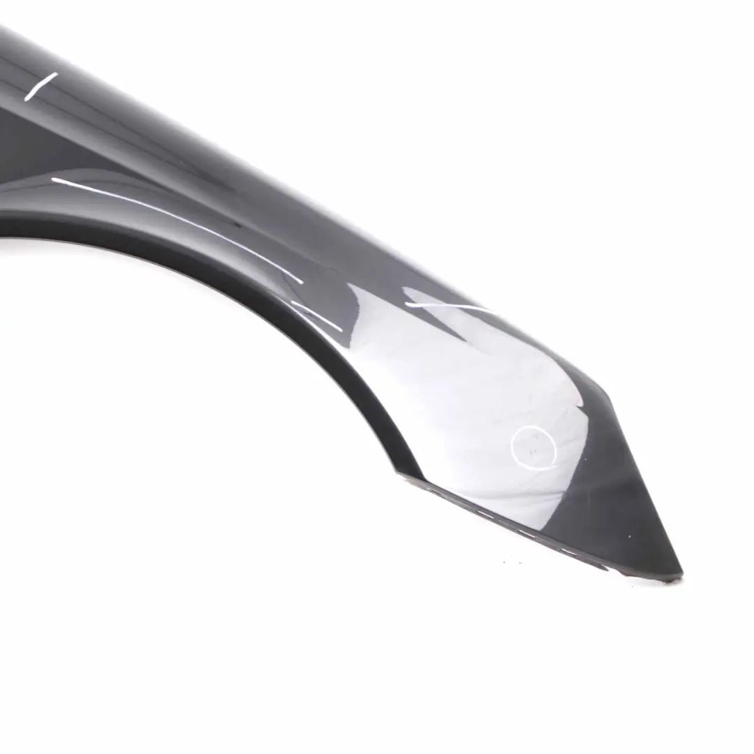 Side Panel Front Right O/S Wing Fender Obsidian Black - 197 to Mercedes W211 with Part number A2118801418 Mercedes W211 Side Panel Front Right O/S Wing Fender Obsidian Black - 197 - SKU A2118801418-OB - Part number A2118801418
