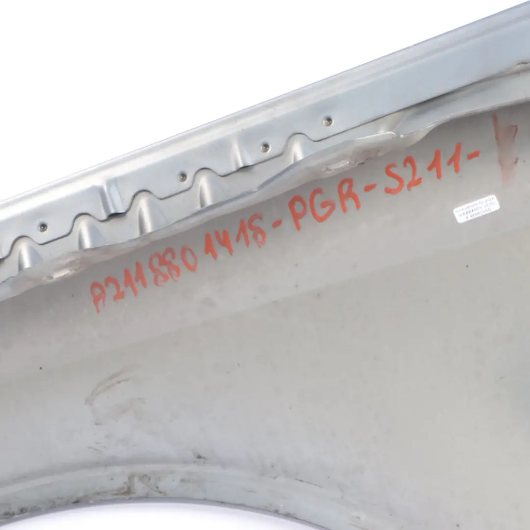 Mercedes W211 Side Panel Front Right O/S Wing Fender Perlite Grey - 747 - SKU A2118801418-PGR - Part number A2118801418