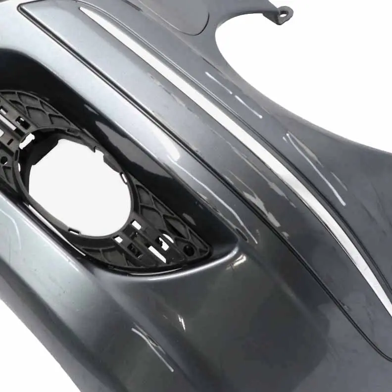 Mercedes W211 Front Bumper Trim Panel Flint Grey Metallic - 368 - SKU A2118801640-FLG - Part number A2118801640