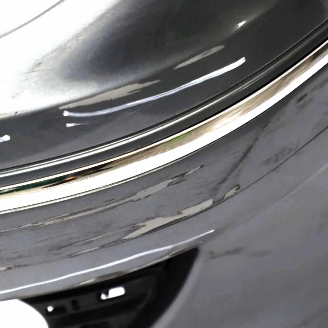 Front Bumper Trim Panel Flint Grey Metallic - 368 to Mercedes W211 with Part number A2118801640 Mercedes W211 Front Bumper Trim Panel Flint Grey Metallic - 368 - SKU A2118801640-FLG - Part number A2118801640