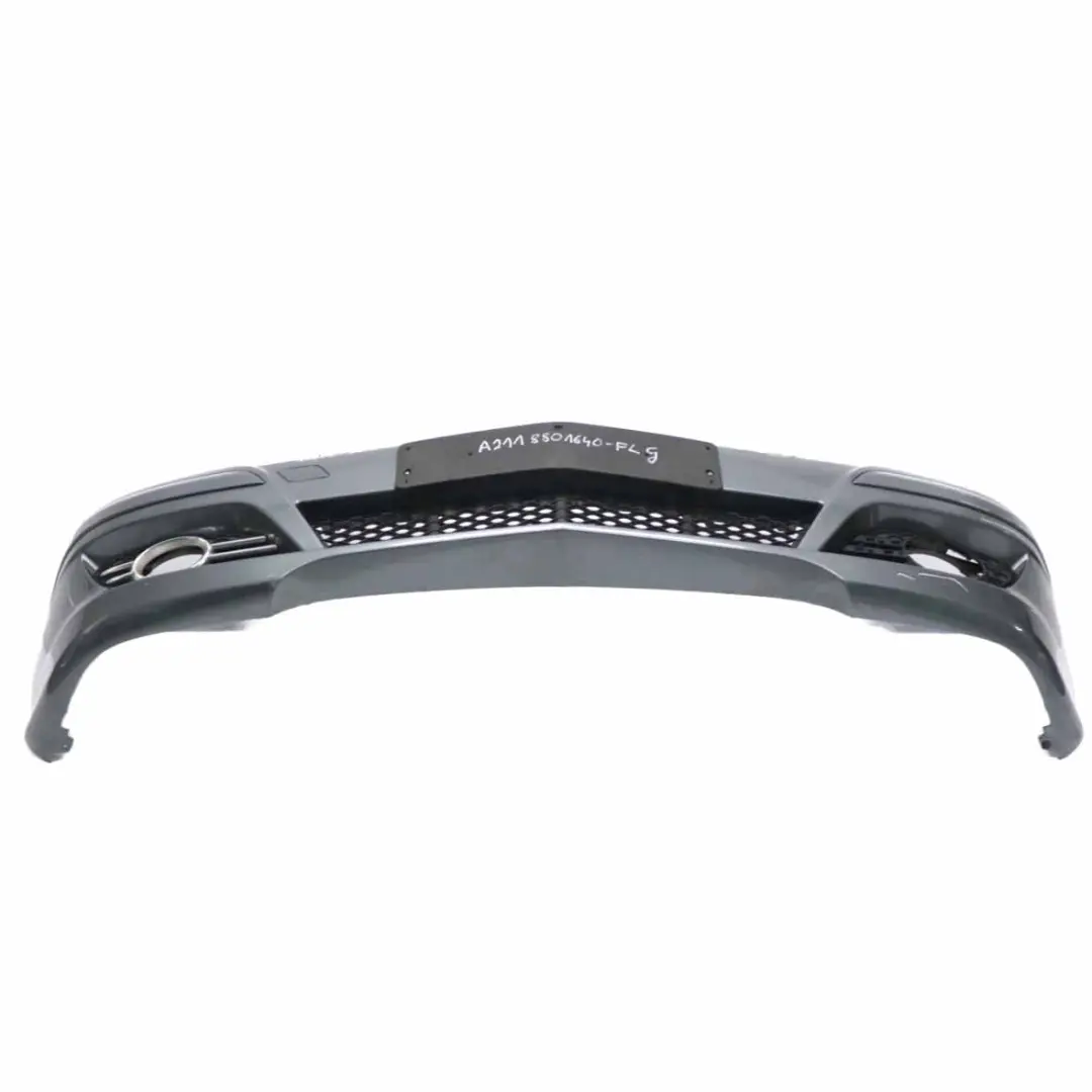 Mercedes W211 Front Bumper Trim Panel Flint Grey Metallic - 368 - SKU A2118801640-FLG - Part number A2118801640