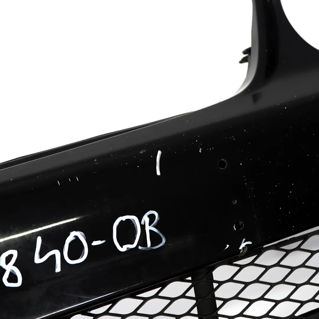 Front Bumper Sport Trim Panel Obsidian Black Metallic - 197 to Mercedes W211 with Part number A2118801840 Mercedes W211 Front Bumper Sport Trim Panel Obsidian Black Metallic - 197 - SKU A2118801840-OB - Part number A2118801840