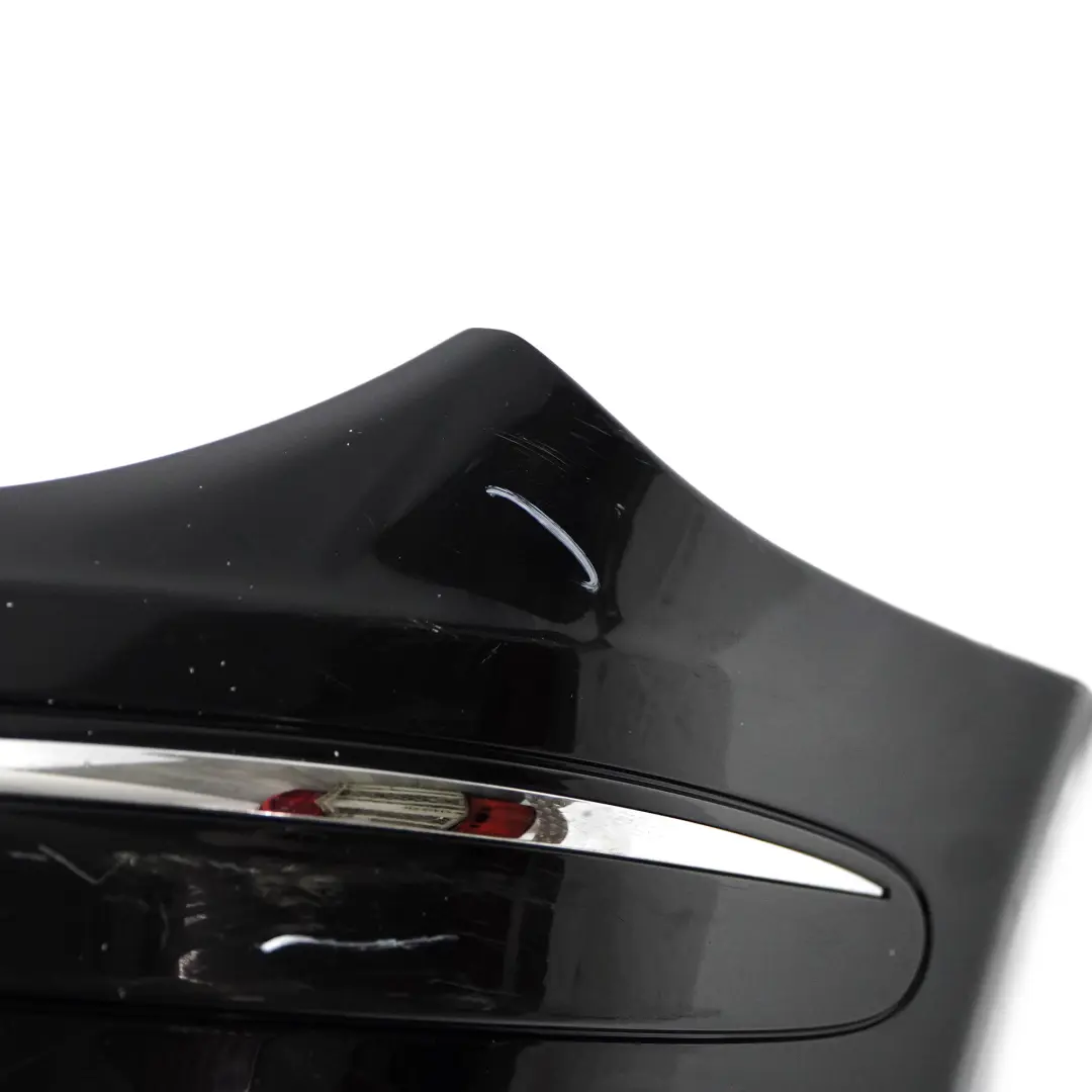 Front Bumper Sport Trim Panel Obsidian Black Metallic - 197 to Mercedes W211 with Part number A2118801840 Mercedes W211 Front Bumper Sport Trim Panel Obsidian Black Metallic - 197 - SKU A2118801840-OB - Part number A2118801840