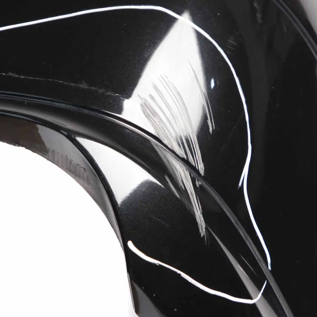 Bumper Trim Panel Cover Obsidian Black Metallic - 197 to Mercedes W211 Rear with Part number A2118804140 Mercedes W211 Rear Bumper Trim Panel Cover Obsidian Black Metallic - 197 - SKU A2118804140-OB - Part number A2118804140