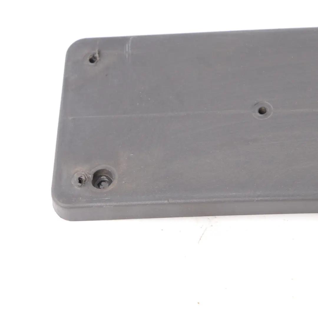 Mercedes W211 Front Bumper License Number Plate Holder Mount - SKU A2118850181 - Part number A2118850181