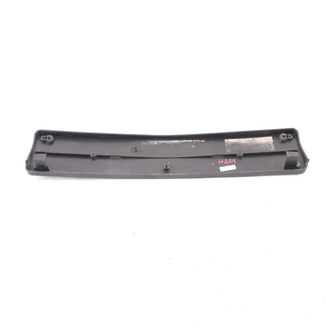 Mercedes W211 Front Bumper License Number Plate Holder Mount - SKU A2118850181 - Part number A2118850181