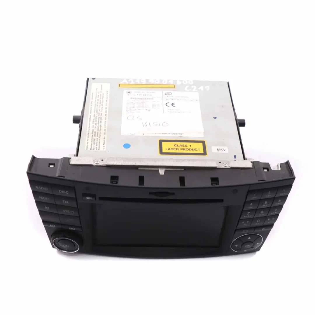 W219 Unidad principal Reproductor CD Radio navegación audio para Mercedes con número de pieza A2119060700 Mercedes W219 Unidad principal Reproductor CD Radio navegación audio - SKU A2119060700 - Número de pieza A2119060700