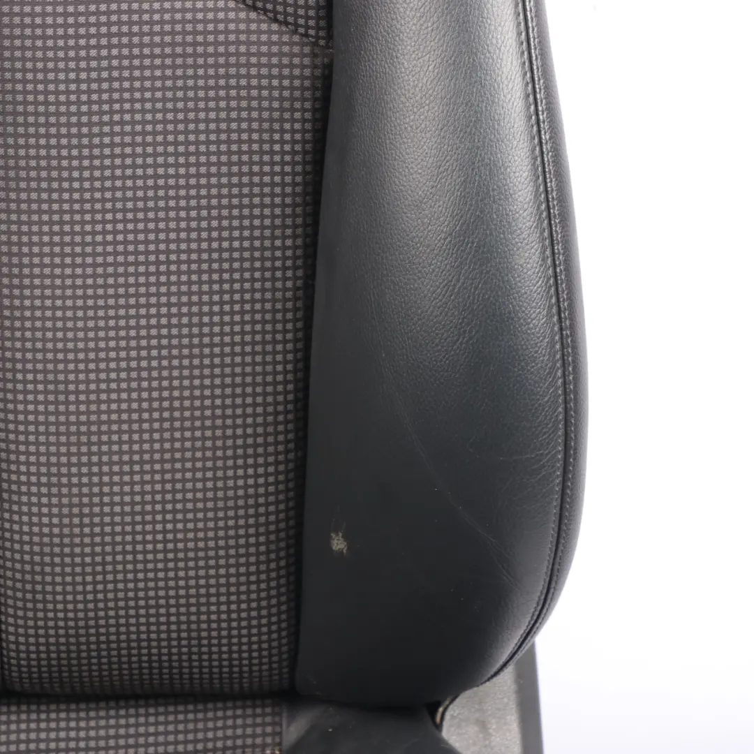 Mercedes W211 Cloth Leather Combination Front Left N/S Seat Black / Anthrazit - SKU A2119102147-1 - Part number A2119102147