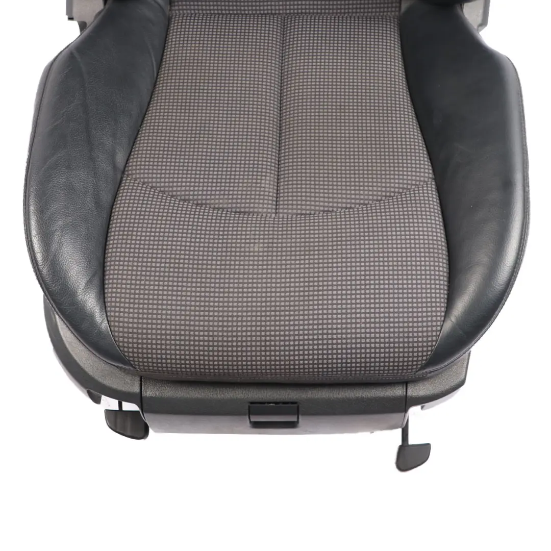 Mercedes W211 Cloth Leather Combination Front Right O/S Seat Black / Anthrazit - SKU A2119102147-2 - Part number A2119102147