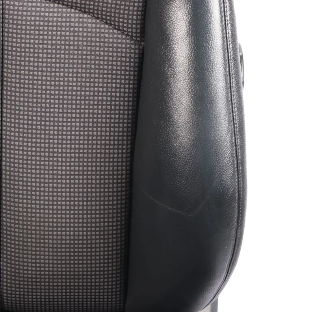 Mercedes W211 Cloth Leather Combination Front Right O/S Seat Black / Anthrazit - SKU A2119102147-2 - Part number A2119102147