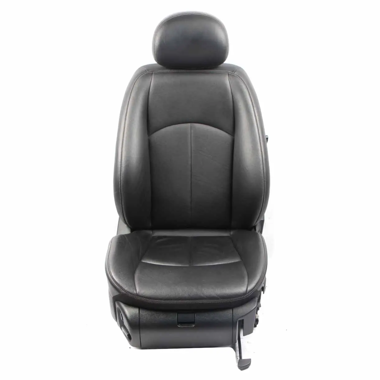 Mercedes W211 Scaun Față Dreapta Piele Nappa Neagră Semi-Anilină