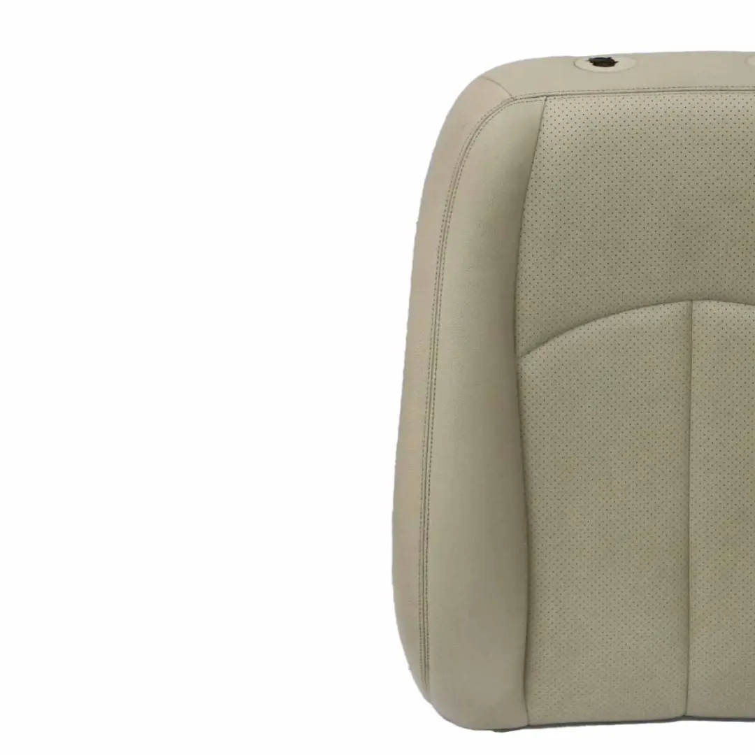 Backrest Front Left Right N/O/S Cover Leather Artico Beige to Mercedes W211 Seat with Part number A2119102347 Mercedes W211 Seat Backrest Front Left Right N/O/S Cover Leather Artico Beige - SKU A2119102347 - Part number A2119102347