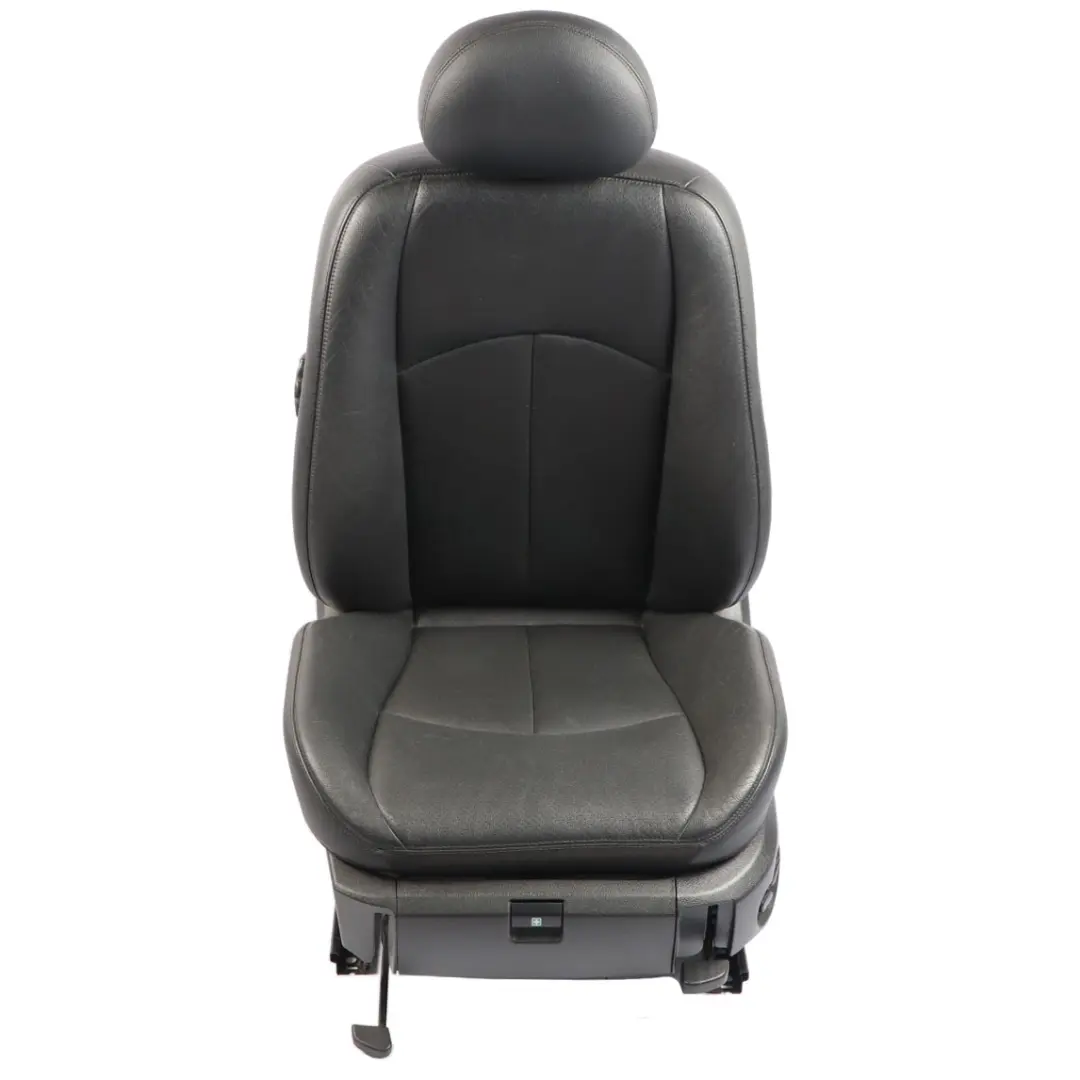 Front Seat Left N/S Heated Leather Nappa Black Semi-Aniline to Mercedes W211 with Part number A2119102547 Mercedes W211 Front Seat Left N/S Heated Leather Nappa Black Semi-Aniline - SKU A2119102547-1 - Part number A2119102547