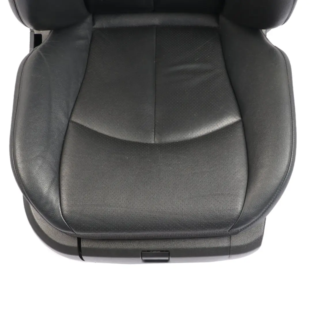 Front Seat Right O/S Heated Leather Nappa Black Semi-Aniline to Mercedes W211 with Part number A2119102547 Mercedes W211 Front Seat Right O/S Heated Leather Nappa Black Semi-Aniline - SKU A2119102547-2 - Part number A2119102547