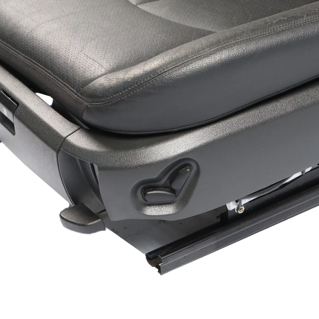 Front Seat Left N/S Heated Leather Nappa Black Semi-Aniline to Mercedes W211 with Part number A2119102547 Mercedes W211 Front Seat Left N/S Heated Leather Nappa Black Semi-Aniline - SKU A2119102547-1 - Part number A2119102547