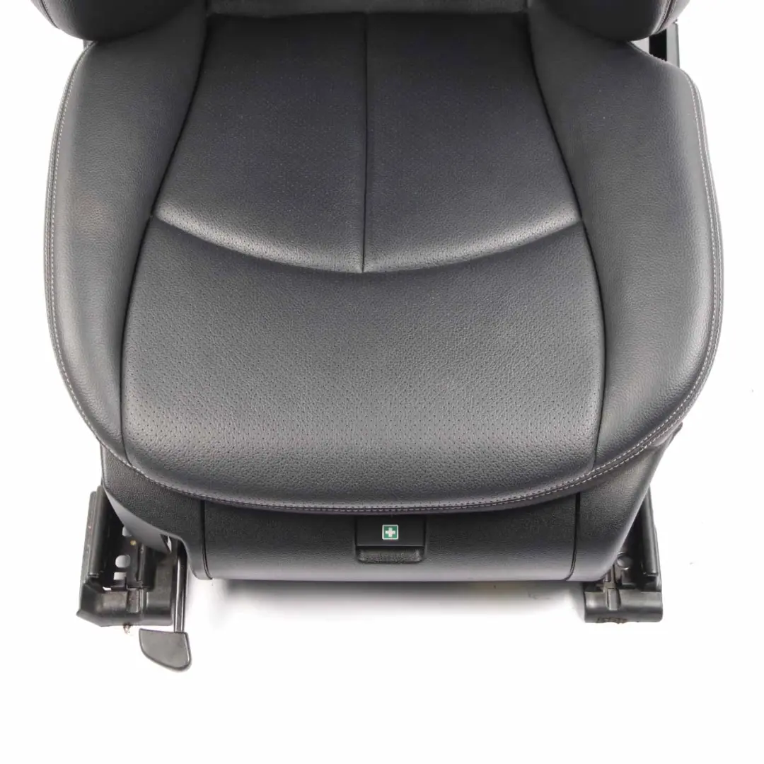Front Left N/S Sport Artico Leather Heated Seat Black Imitation to Mercedes W211 with Part number A2119104096 Mercedes W211 Front Left N/S Sport Artico Leather Heated Seat Black Imitation - SKU A2119104096-1 - Part number A2119104096