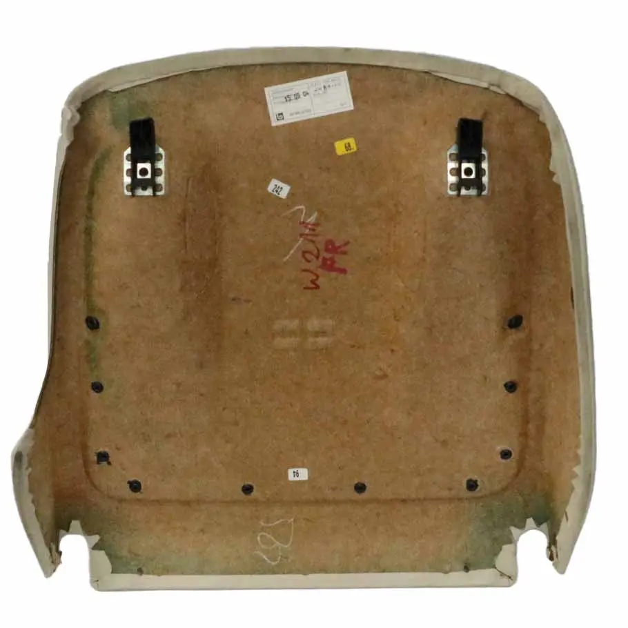 Back Panel Front Backrest Rear Cover Trim Beige to Mercedes W211 Seat with Part number A2119104615 Mercedes W211 Seat Back Panel Front Backrest Rear Cover Trim Beige - SKU A2119104615 - Part number A2119104615
