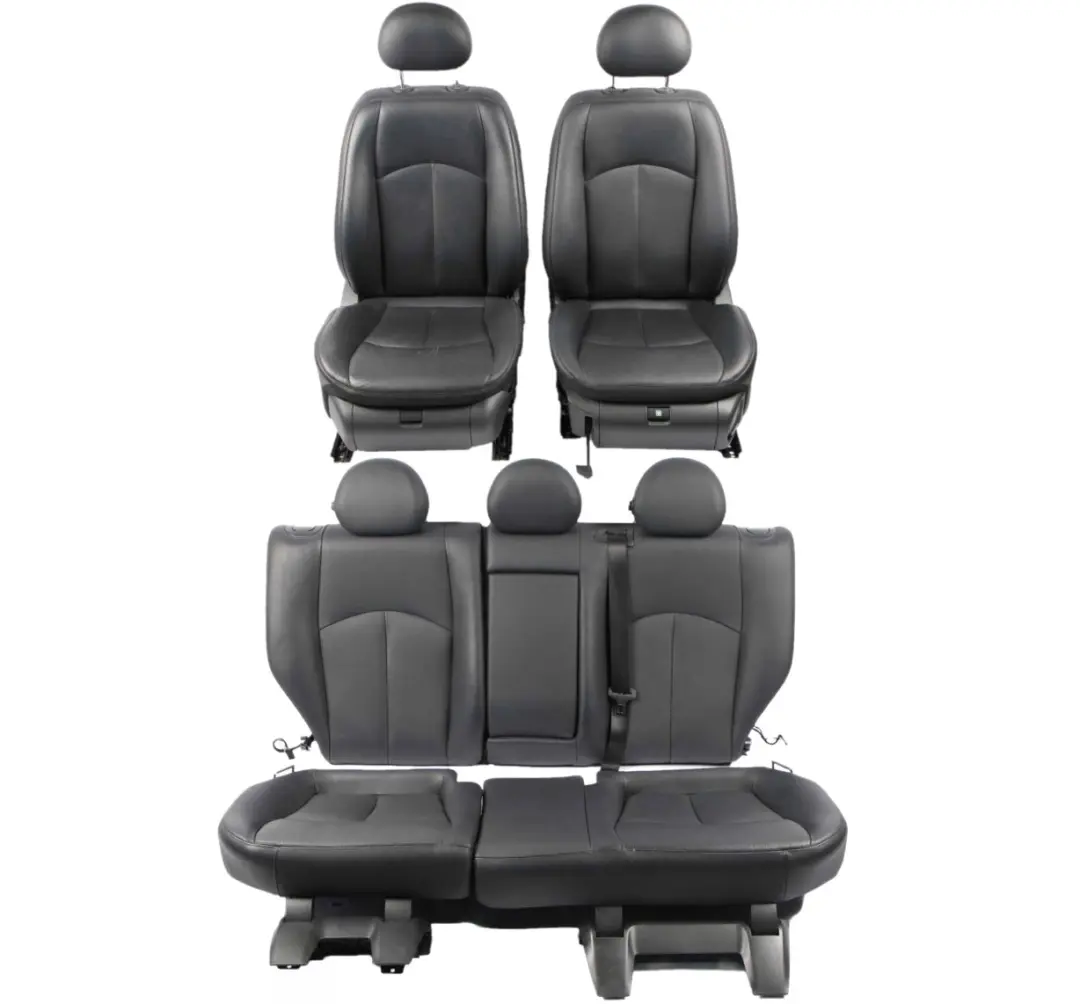 Leather Seats Mercedes S211 Touring Heated Black Interior Front Rear Seat to with Part number A2119107992 Leather Seats Mercedes S211 Touring Heated Black Interior Front Rear Seat - SKU A2119107992-1 - Part number A2119107992