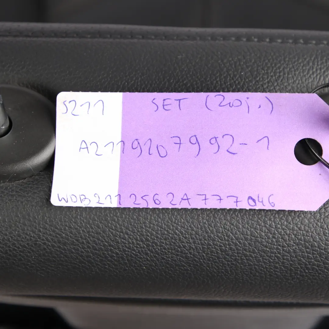Leather Seats Mercedes S211 Touring Heated Black Interior Front Rear Seat to with Part number A2119107992 Leather Seats Mercedes S211 Touring Heated Black Interior Front Rear Seat - SKU A2119107992-1 - Part number A2119107992