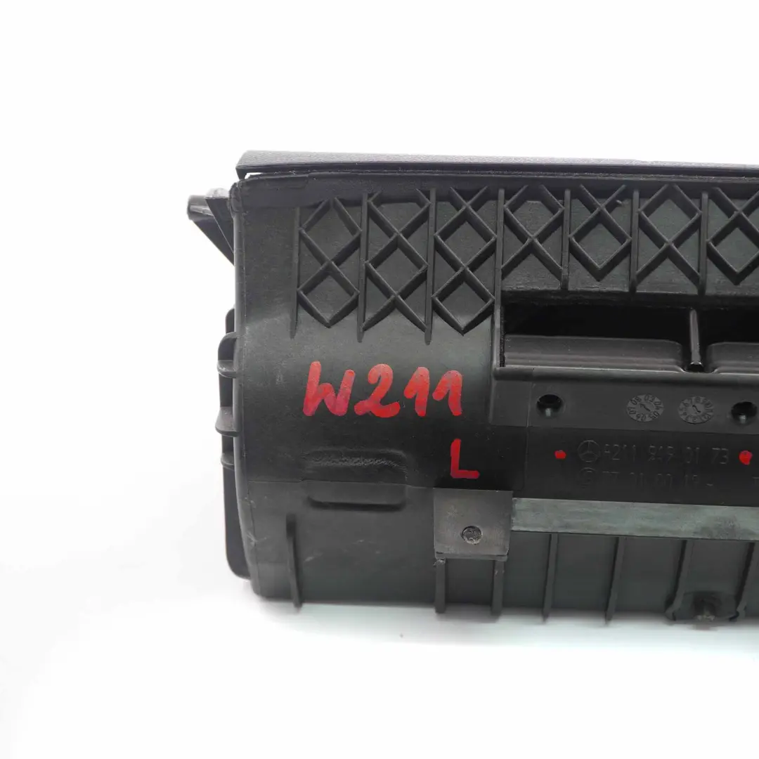 Storage Box Mercedes W211 CLS W219 Front Left N/S Compartment to Seat with Part number A2119190173 Seat Storage Box Mercedes W211 CLS W219 Front Left N/S Compartment - SKU A2119190173 - Part number A2119190173
