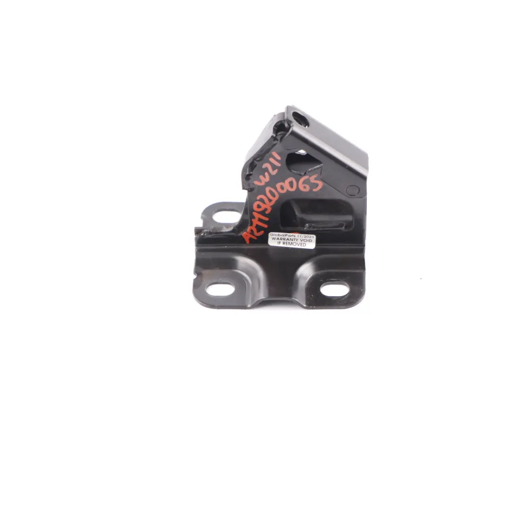 Backrest Lock Bracket Left N/s Hinge Catch to Mercedes W211 Rear Seat with Part number A2119200065 Mercedes W211 Rear Seat Backrest Lock Bracket Left N/s Hinge Catch - SKU A2119200065 - Part number A2119200065