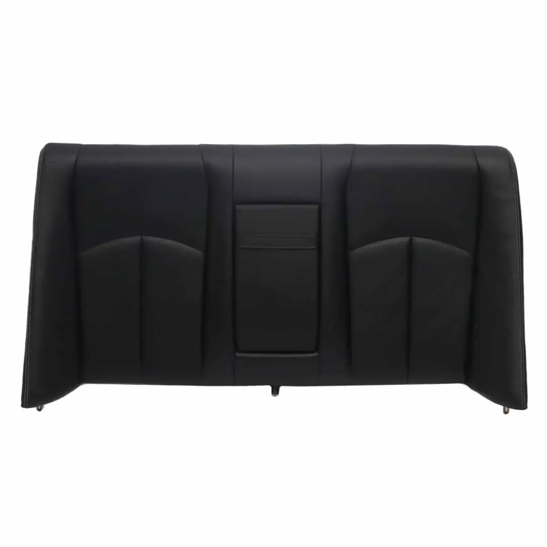 Funda Respaldo Asiento Trasero Negro Imitación Cuero Artico para Mercedes W211 con número de pieza A2119201591 Mercedes W211 Funda Respaldo Asiento Trasero Negro Imitación Cuero Artico - SKU A2119201591 - Número de pieza A2119201591