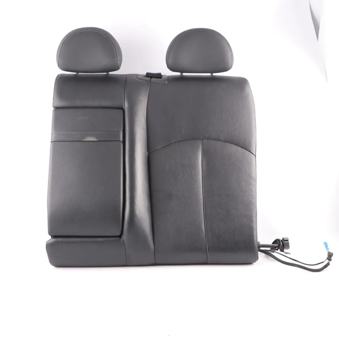 Mercedes W211 Seat Backrest Rear Left N/S Back Seat Cover Black Leather Nappa - SKU A2119202147 - Part number A2119202147