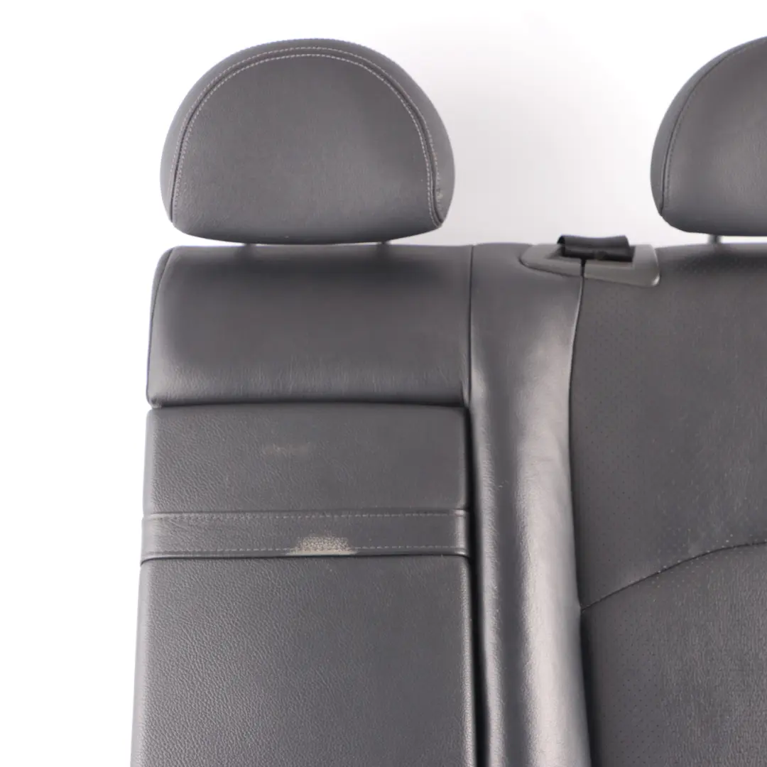 Mercedes W211 Seat Backrest Rear Left N/S Back Seat Cover Black Leather Nappa - SKU A2119202147 - Part number A2119202147