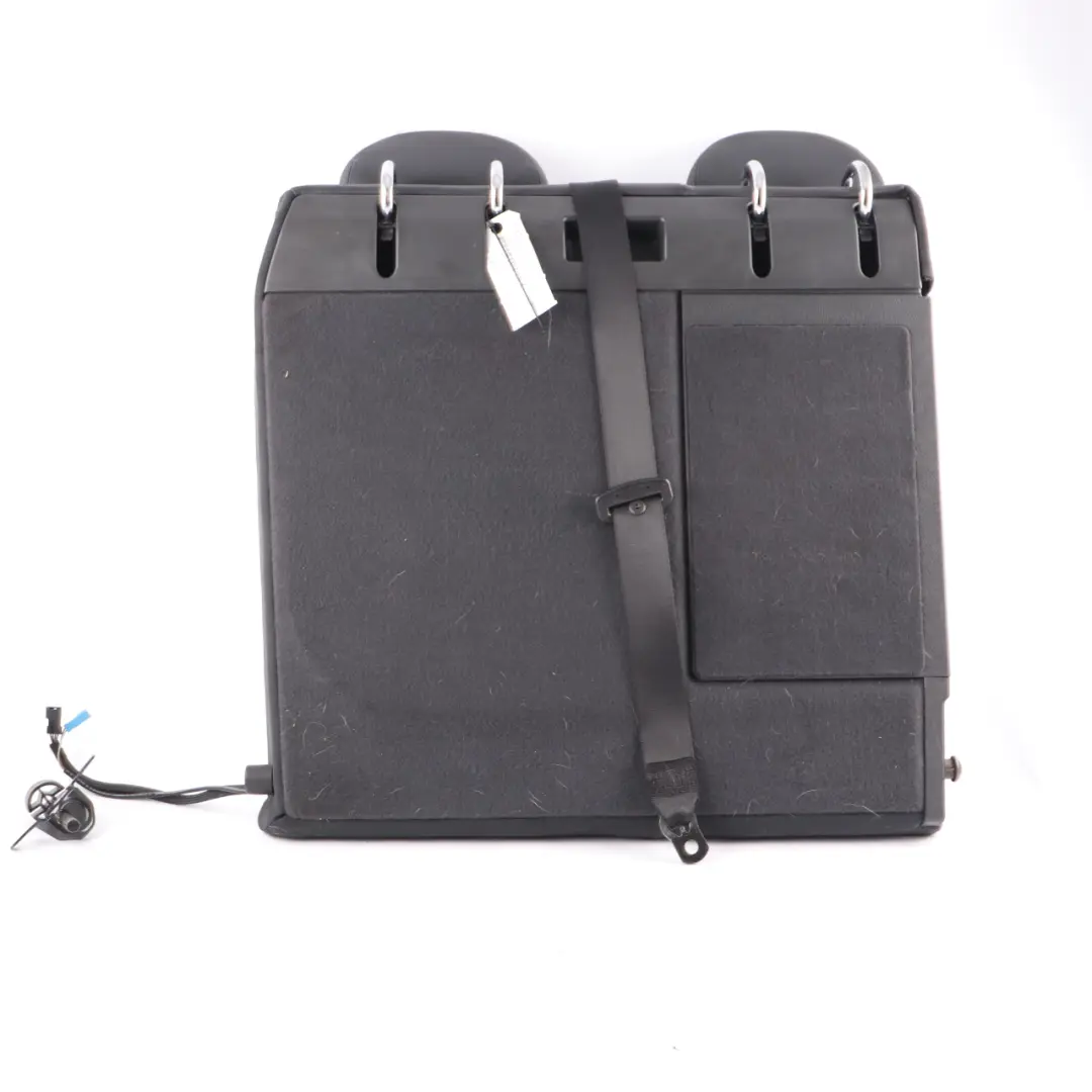Mercedes W211 Seat Backrest Rear Left N/S Back Seat Cover Black Leather Nappa - SKU A2119202147 - Part number A2119202147