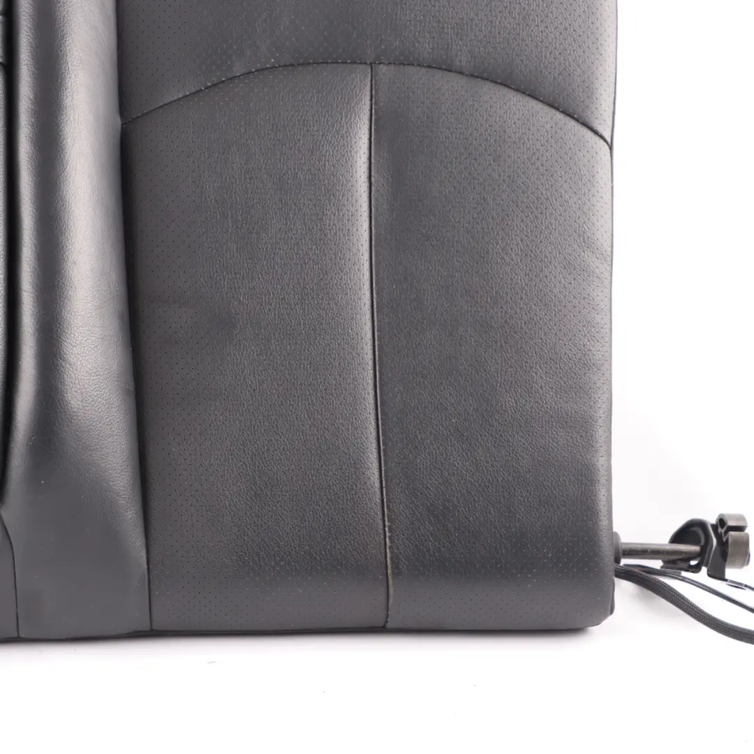 Mercedes W211 Seat Backrest Rear Left N/S Back Seat Cover Black Leather Nappa - SKU A2119202147 - Part number A2119202147