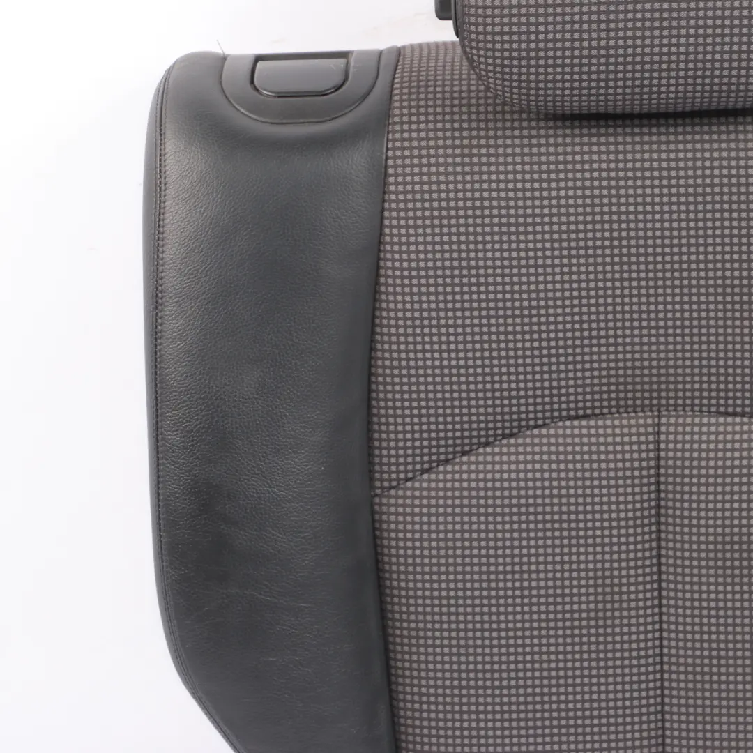Mercedes S211 Rear Right Seat O/S Electrical Backrest Cloth Leather Anthracite - SKU A2119203047 - Part number A2119203047