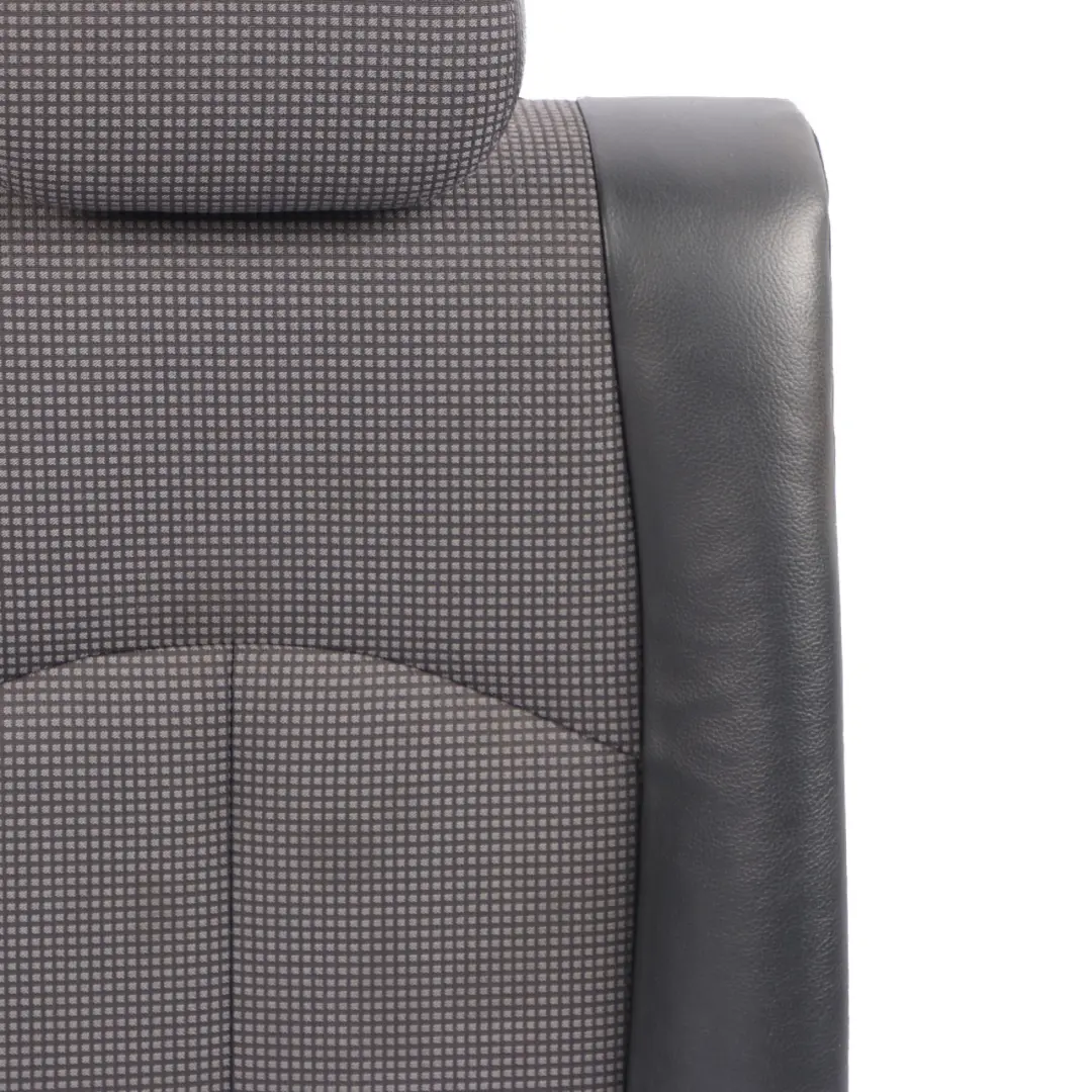 Mercedes S211 Rear Right Seat O/S Electrical Backrest Cloth Leather Anthracite - SKU A2119203047 - Part number A2119203047